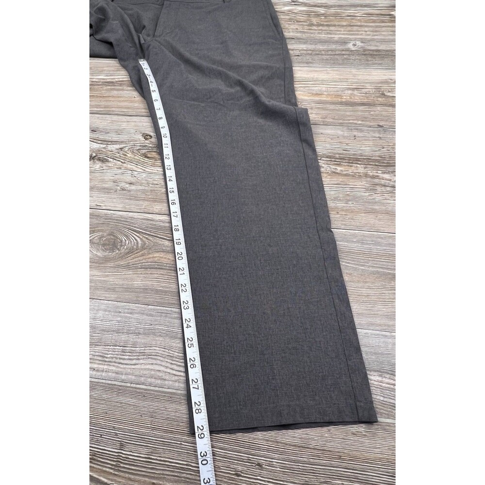 Linksoul Golf Pants Mens 40/29 Gray Lightweight Stretch Flat Front Casual - Picture 11 of 13